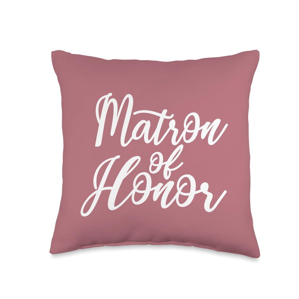 5551 Matron of Honor, Bachelorette Party, Bridal Party Matching Throw